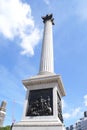 Admiral NelsonÃ¢â¬â¢s Column in Trafalgar Square, London, England